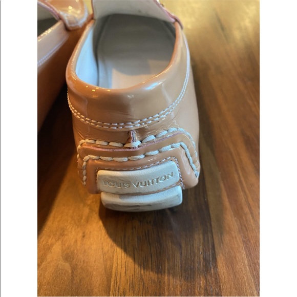 LOUIS VUITTON SUHALI ROSE LOMBOK DRIVING LOAFER 39 - Picture 10 of 15